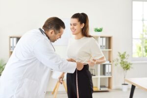 woman feeling healthier after medical weight loss treatment